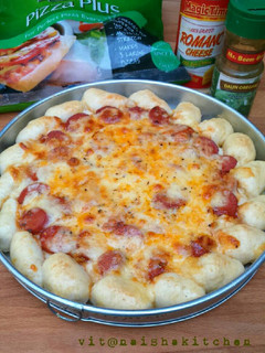 Foto resep Pizza sausage mozarella homemade