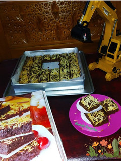 Foto resep 🌸Choco Cheese Chewy Brownies
