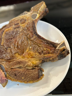 Una foto de Chuletón el Airfryer Cosori
