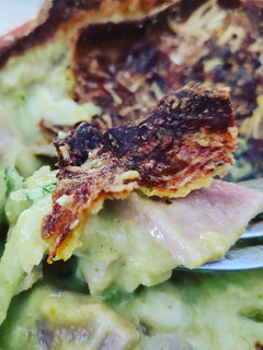 Foto di Lasagne Senatore Cappelli con provola, cotto e pistacchi