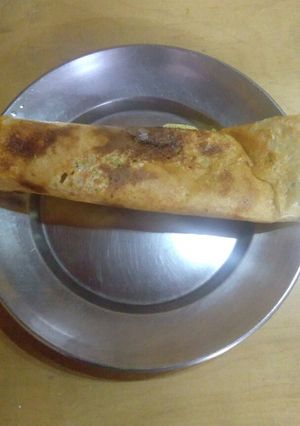 A picture of Instant bread dosa.