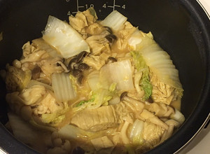奶油醬白菜-（蛋奶素）電鍋料理 的食譜成品照片