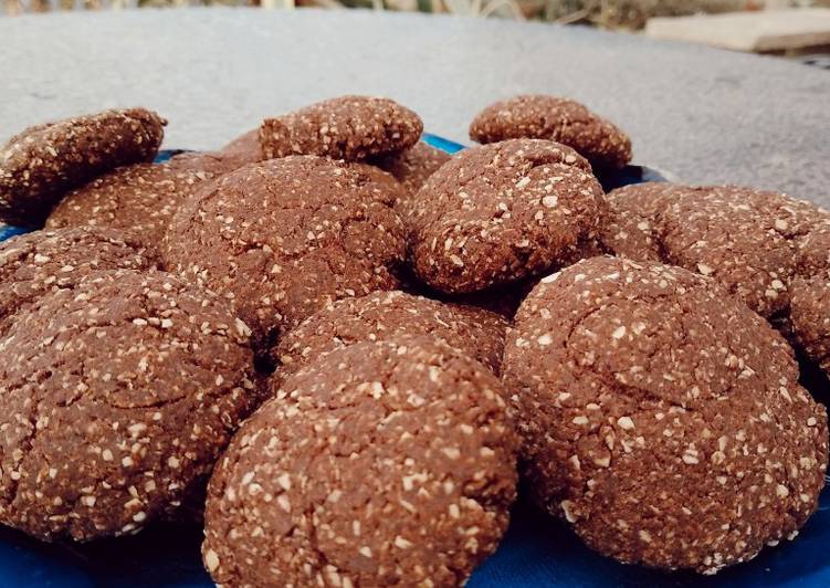 How to Prepare Super Quick Homemade Cookies de avena y cacao para los antojos en la dieta