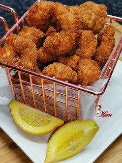 A picture of Popcorn shrimp.