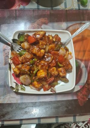 પનીર ચીલી ડ્રાય (Paneer Chili Dry Recipe In Gujarati) રેસીપી મુખ્ય ફોટો