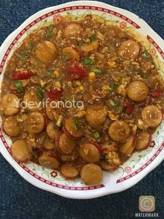 Foto resep Sosis Telur Asam Manis