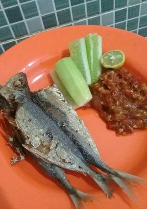 Foto resep Ikan kembung sambel penyet