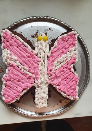 Pillangó torta recept fotója