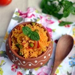 A picture of Tomato Briyani.