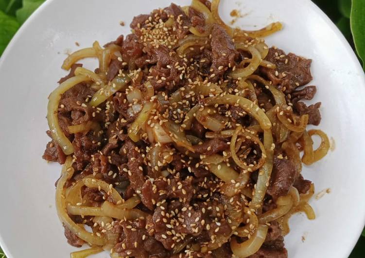 Beef teriyaki anti ribet