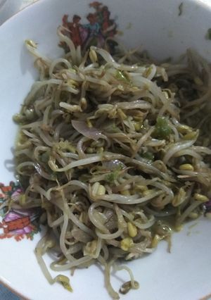 Foto resep Tumis tauge pedas