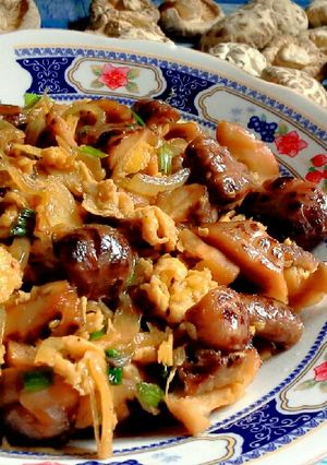 Foto resep Tumis Ayam Jamur Shintake