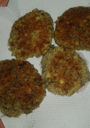 Una foto de Hamburguesas veganas de lentejas