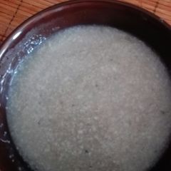Millet soft porridge A picture of Millet soft porridge.