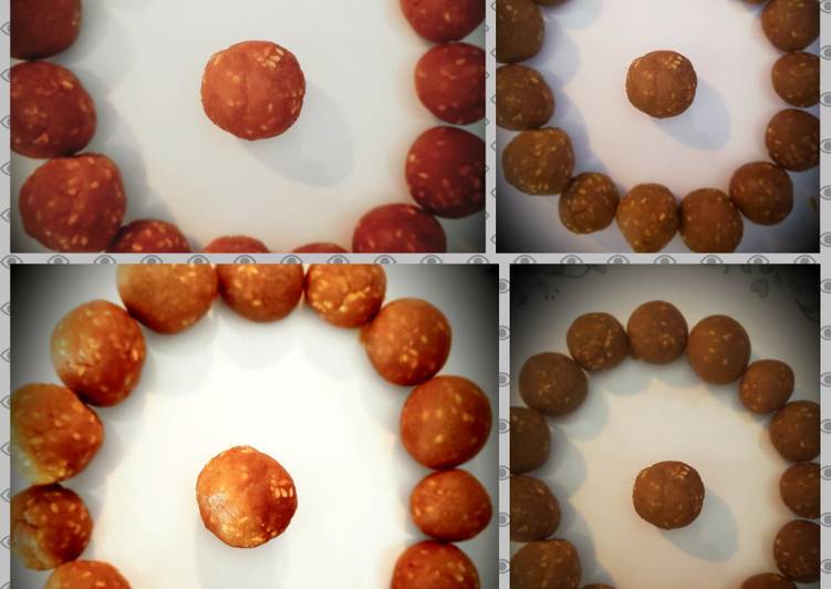 Simple Way to Make Super Quick Microwave sesame seeds balls or til ke laddo