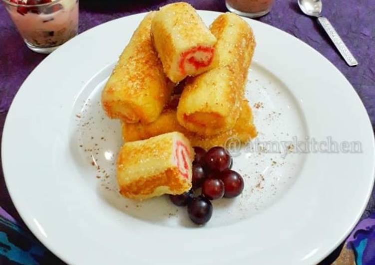 French Toast Roll Ups