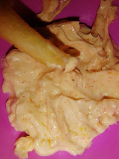 Una foto de Dip de ajo y pimentón