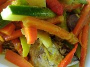 Gambar ikan kembung bumbu kuning timun