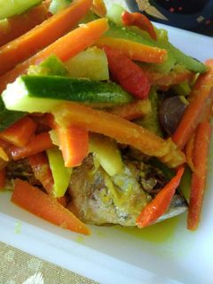 Foto resep Ikan kembung acar timun kuning