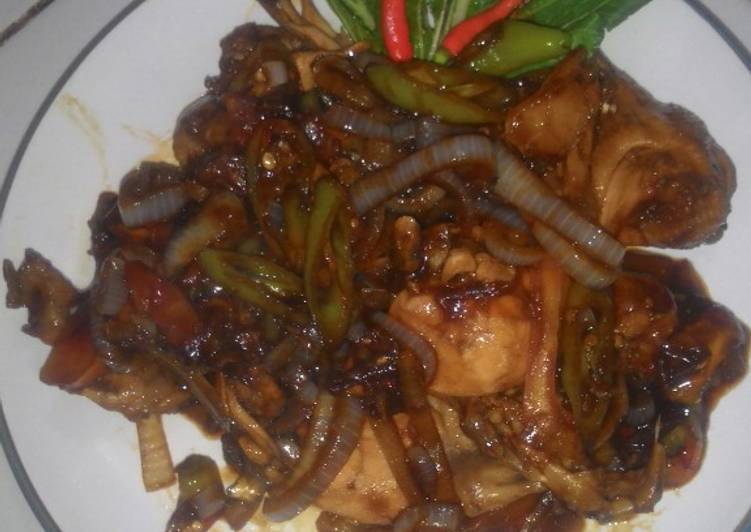 Resep Chicken Wings Saos Tiram Lezat