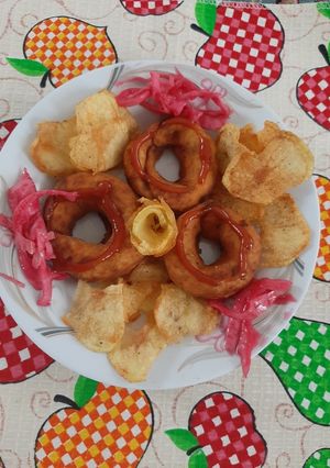 عکسی از دستور حلقه خوشمزه😉😋