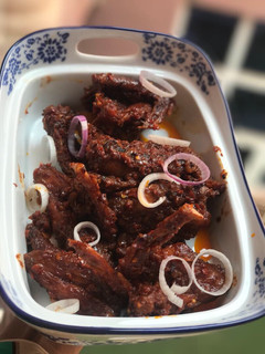 A picture of Tandoori Peppered chicken.