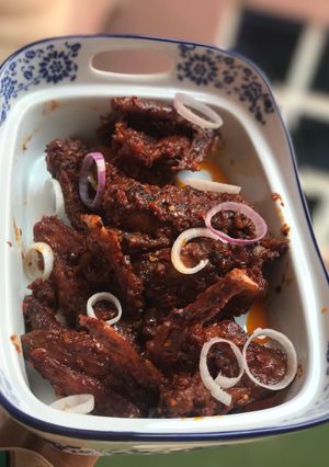 A picture of Tandoori Peppered chicken.