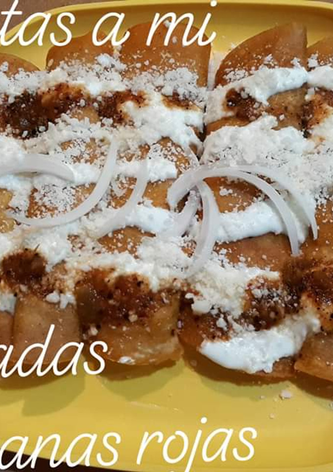 Una foto de Enchiladas mexicanas rojas