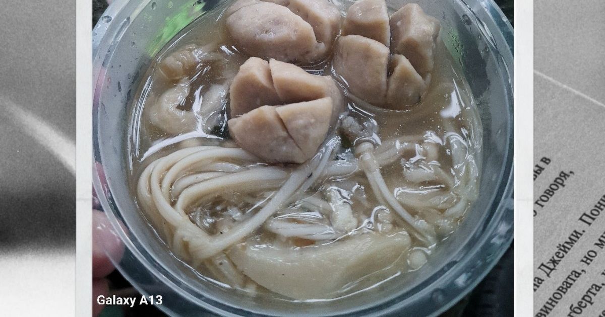 Sup Bakso Enoki Ayam