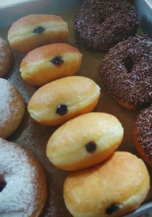 Foto resep Donat empuk 1 kali proofing, ala ksb (killer soft bread)