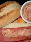 Salsa para panchos de morrón quemado
