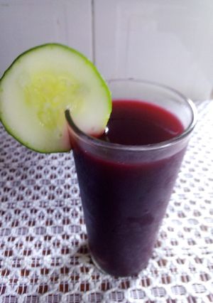 A picture of Fruity Zobo drink.