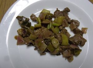 Una foto de Sofrito simple de carne picada