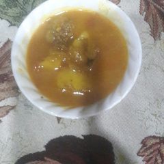 A picture of Aloo badi.