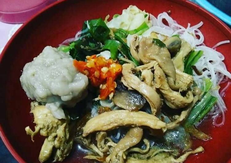 Resep Bihun kuah ayam, Bisa Manjain Lidah