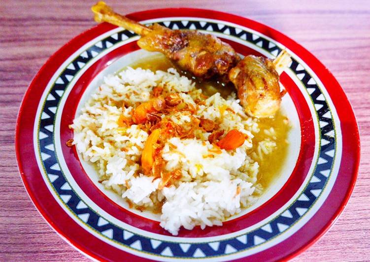 Bebek goreng kuah rempah JAMIN NAGIH 😭💯
