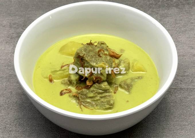 Gulai Korma Daging Padang