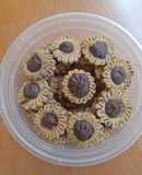 Nutella cookies KW/Thumbprint coklat