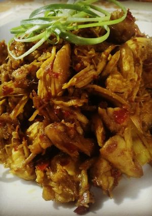 Foto resep Ayam Suwir Pedas