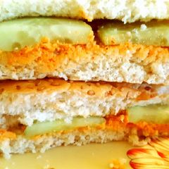 Chicken Tikka Sandwich 🌯 A picture of Chicken Tikka Sandwich 🌯.