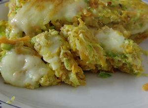 Una foto de Tortilla de Zucchini y Zanahorias