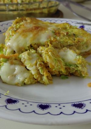 Una foto de Tortilla de Zucchini y Zanahorias