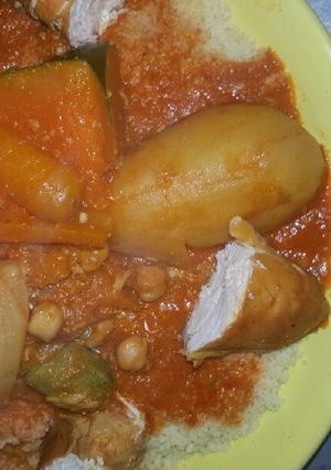 صورة لوصفة كسكس 🍲