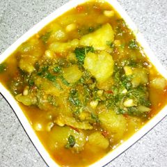 A picture of Sweet potato porridge.
