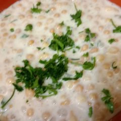 A picture of Boondi raita.