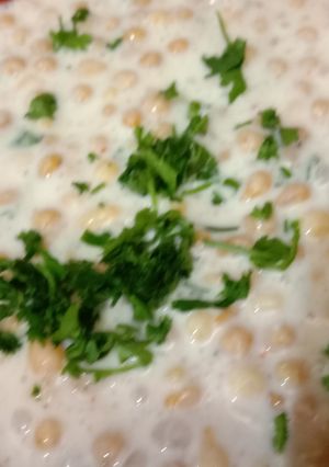 A picture of Boondi raita.