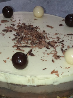 Una foto de Tarta de 3 chocolates