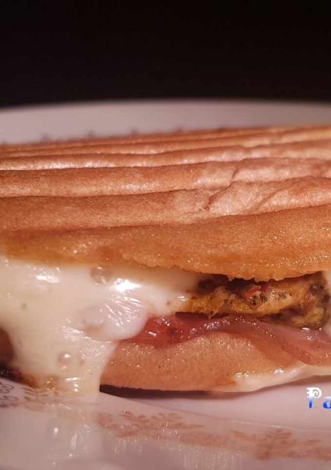 Una foto de Bocadillo en sandwichera