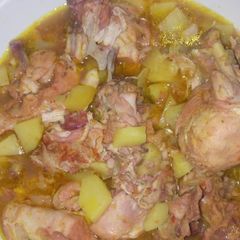 A picture of Beef soup.