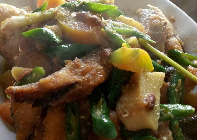 Resep Ikan tauco super pedas, Enak